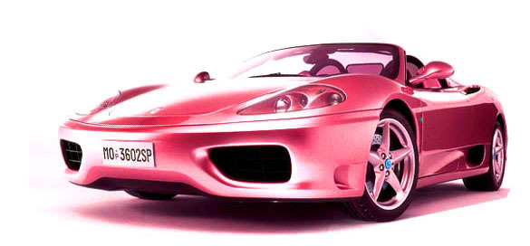 Pink Ferrari anybody