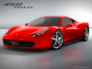 OMG -- I <3 U FRR ARI: Ferrari 458 Italia looks faster than FIOS