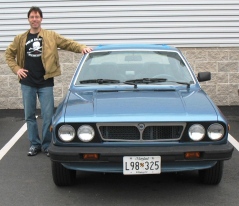 Speed Racer Todd with 1981 Lancia