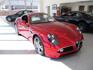 The Alfa Romeo 8C Competizione sold for $292k at Maserati of Baltimore
